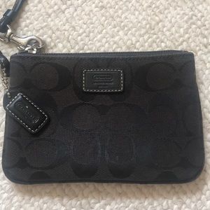 Coach small wristlet